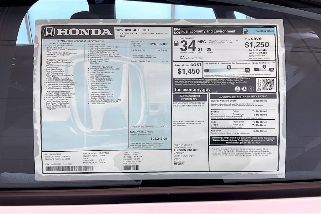 Thumbnail: 2026 Honda Civic - 23