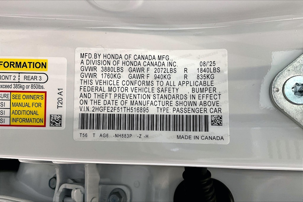 Thumbnail: 2026 Honda Civic - 20