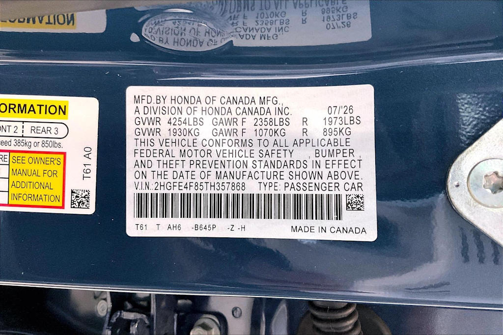 Thumbnail: 2026 Honda Civic - 23