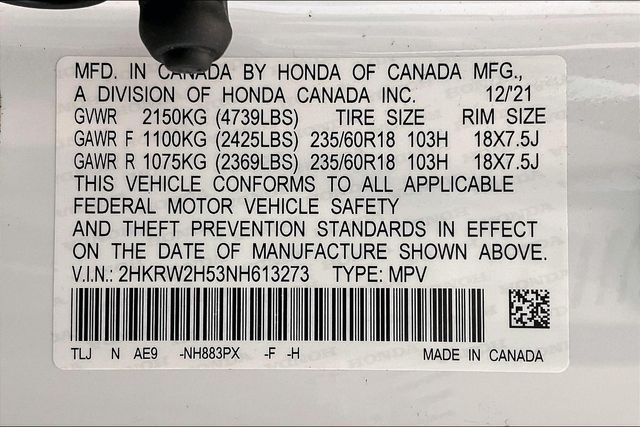 Thumbnail: 2022 Honda CR-V - 19