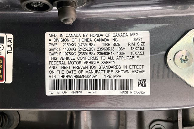 2021 Honda CR-V EX-L 21