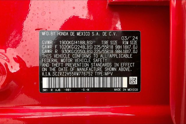 Thumbnail: 2024 Honda HR-V - 21