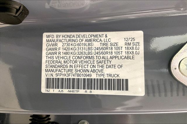 Thumbnail: 2026 Honda Ridgeline - 19