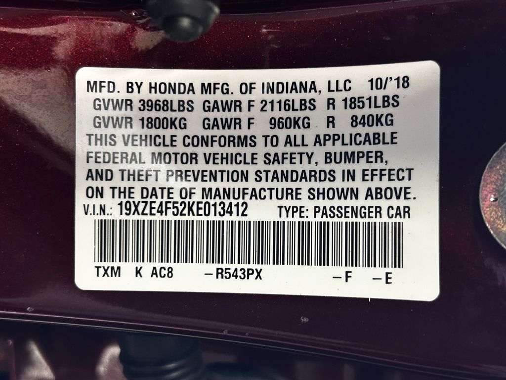 Thumbnail: 2019 Honda Insight - 17
