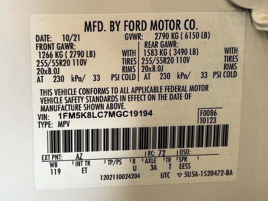 Thumbnail: 2021 Ford Explorer - 18