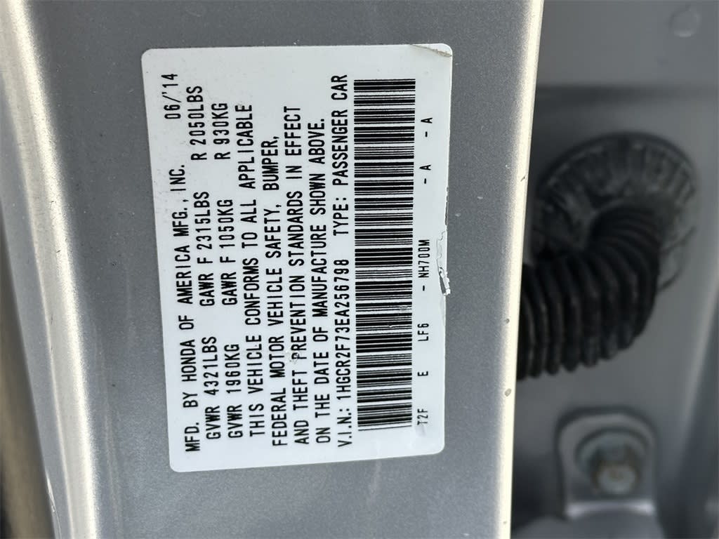 2014 Honda Accord EX 18