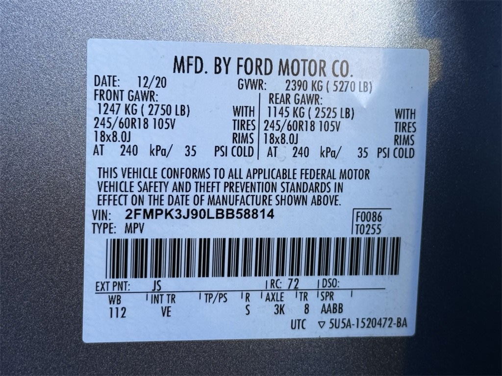 Thumbnail: 2020 Ford Edge - 22