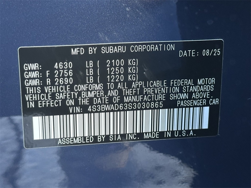 Thumbnail: 2025 Subaru Legacy - 18