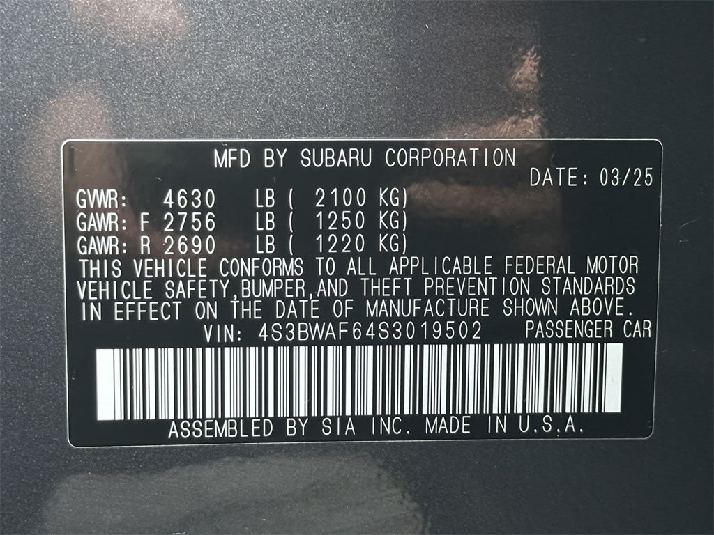 Thumbnail: 2025 Subaru Legacy - 19