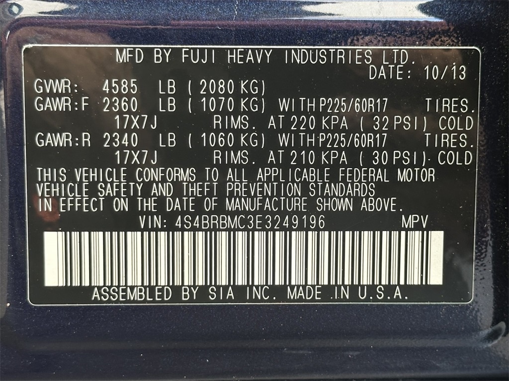 Thumbnail: 2014 Subaru Outback - 18