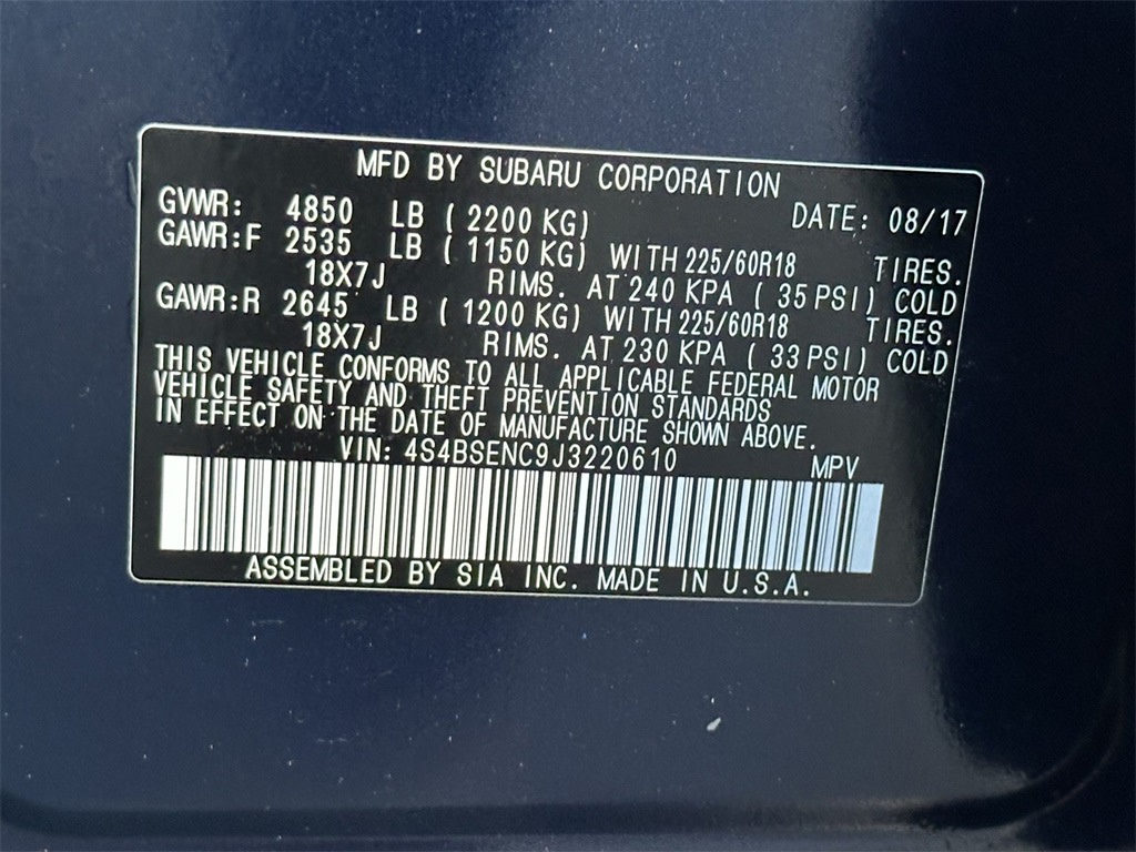 Thumbnail: 2018 Subaru Outback - 19