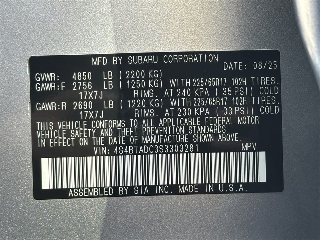 Thumbnail: 2025 Subaru Outback - 18