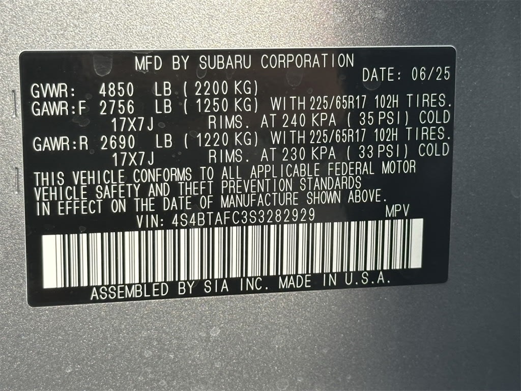 Thumbnail: 2025 Subaru Outback - 17