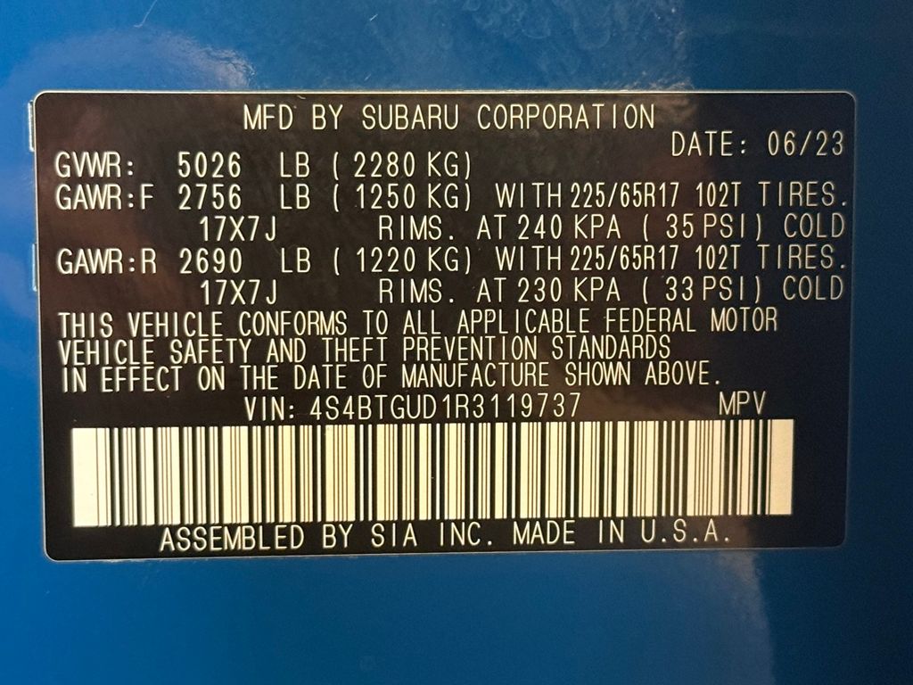 Thumbnail: 2024 Subaru Outback - 19