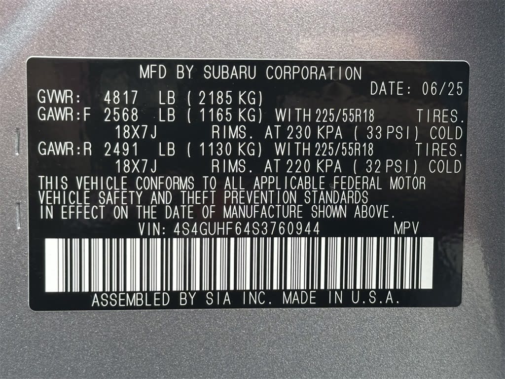 Thumbnail: 2025 Subaru Crosstrek - 18