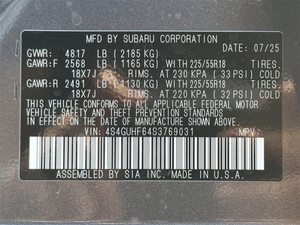 Thumbnail: 2025 Subaru Crosstrek - 18