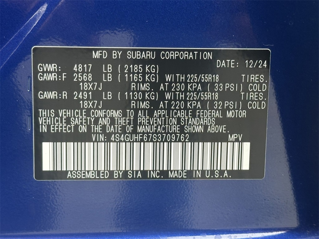 2025 Subaru Crosstrek Sport 18