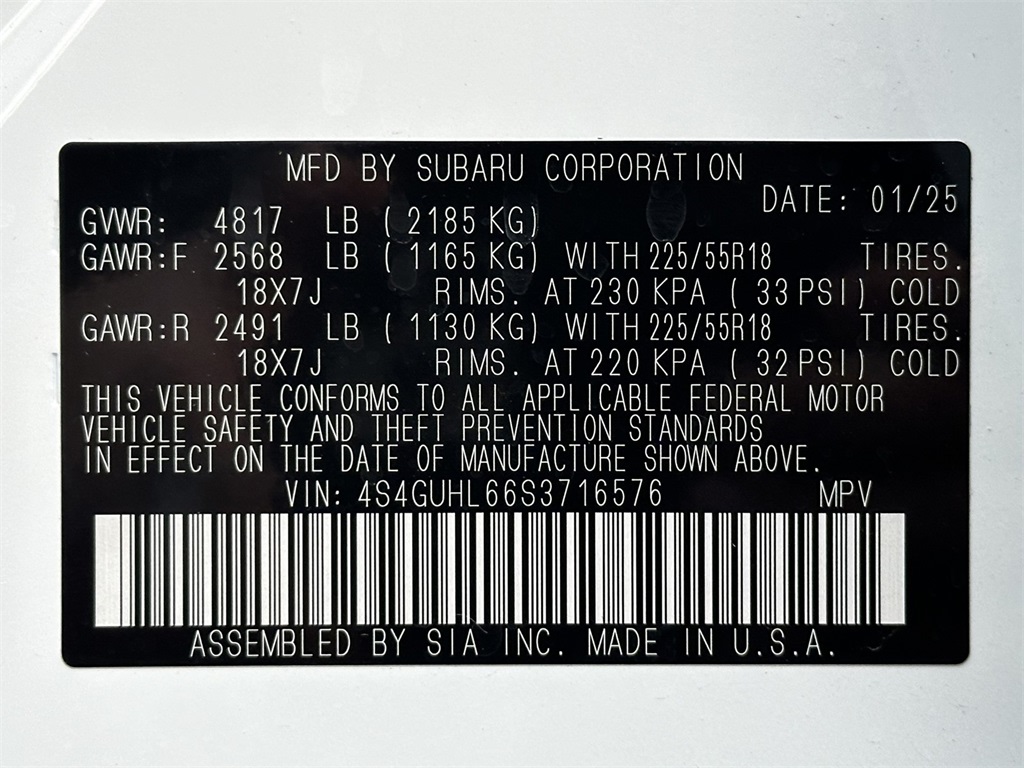 2025 Subaru Crosstrek Limited 18