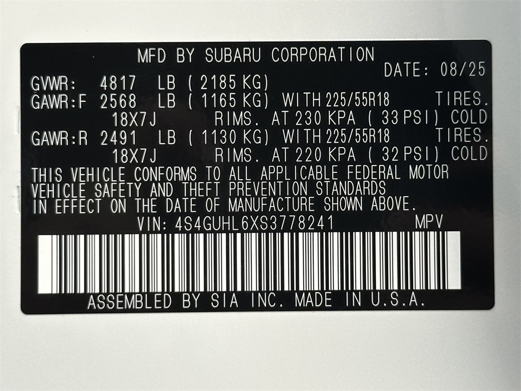 Thumbnail: 2025 Subaru Crosstrek - 18