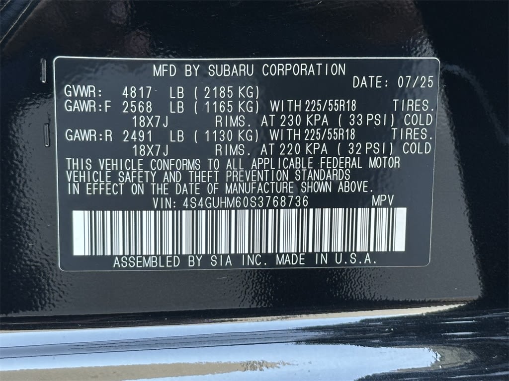 Thumbnail: 2025 Subaru Crosstrek - 17