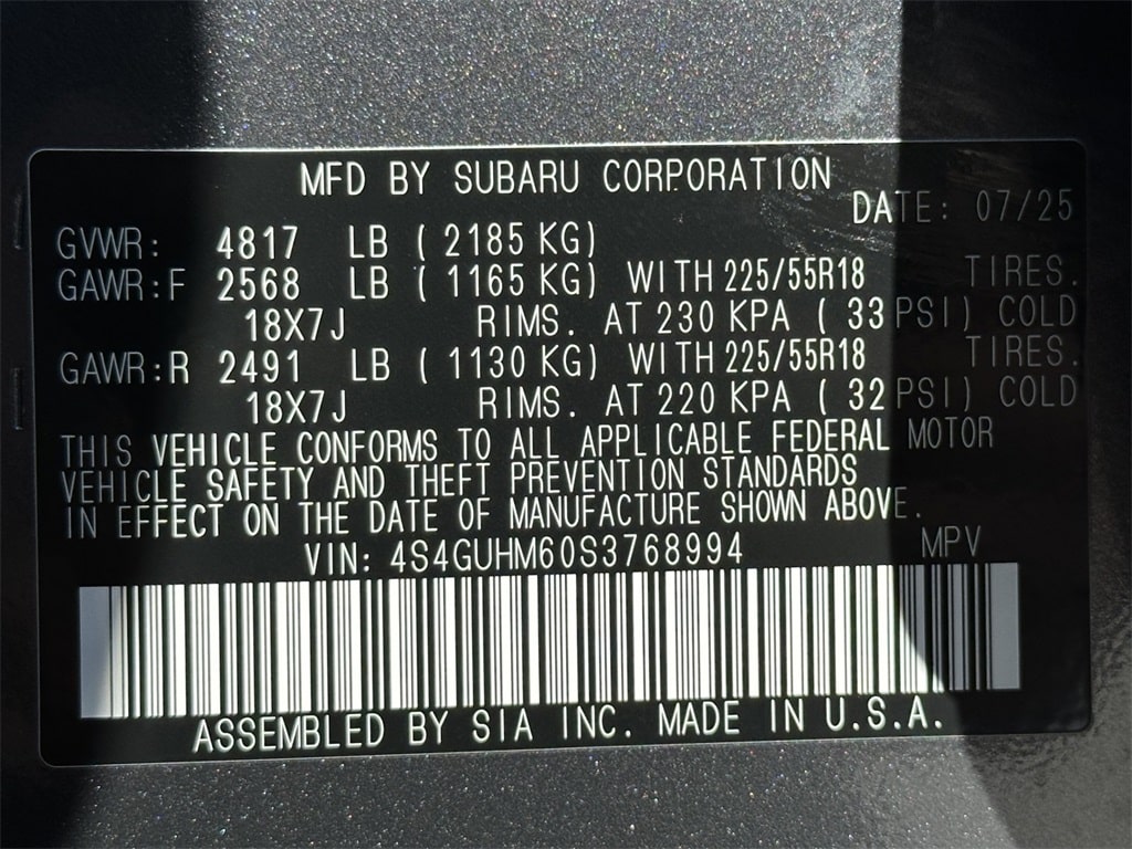 Thumbnail: 2025 Subaru Crosstrek - 18