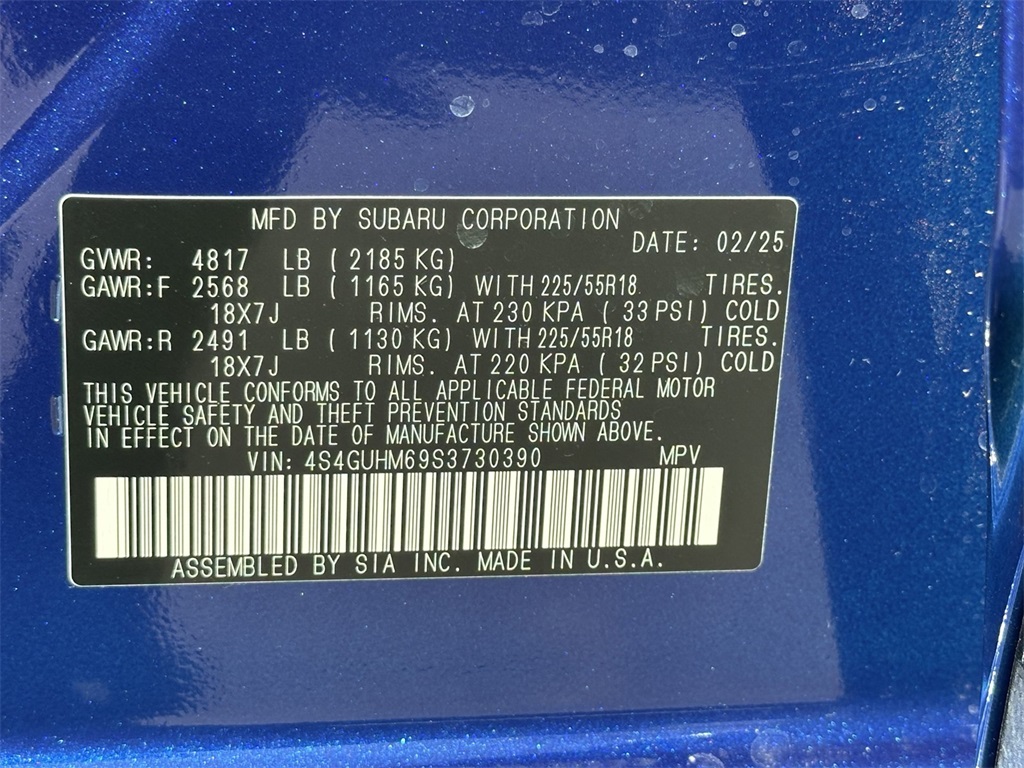 2025 Subaru Crosstrek Limited 18