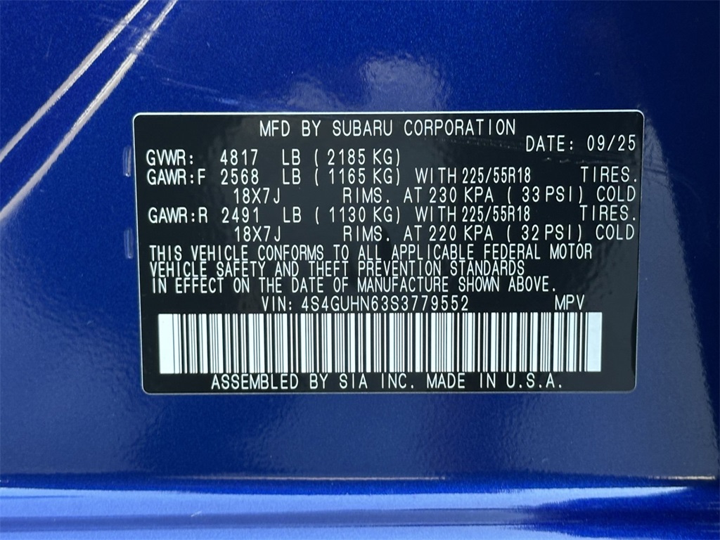 Thumbnail: 2025 Subaru Crosstrek - 19