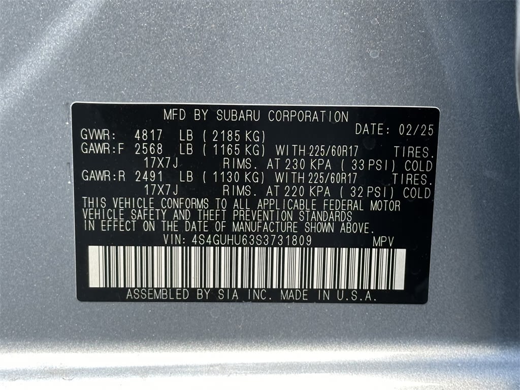 2025 Subaru Crosstrek Wilderness 19