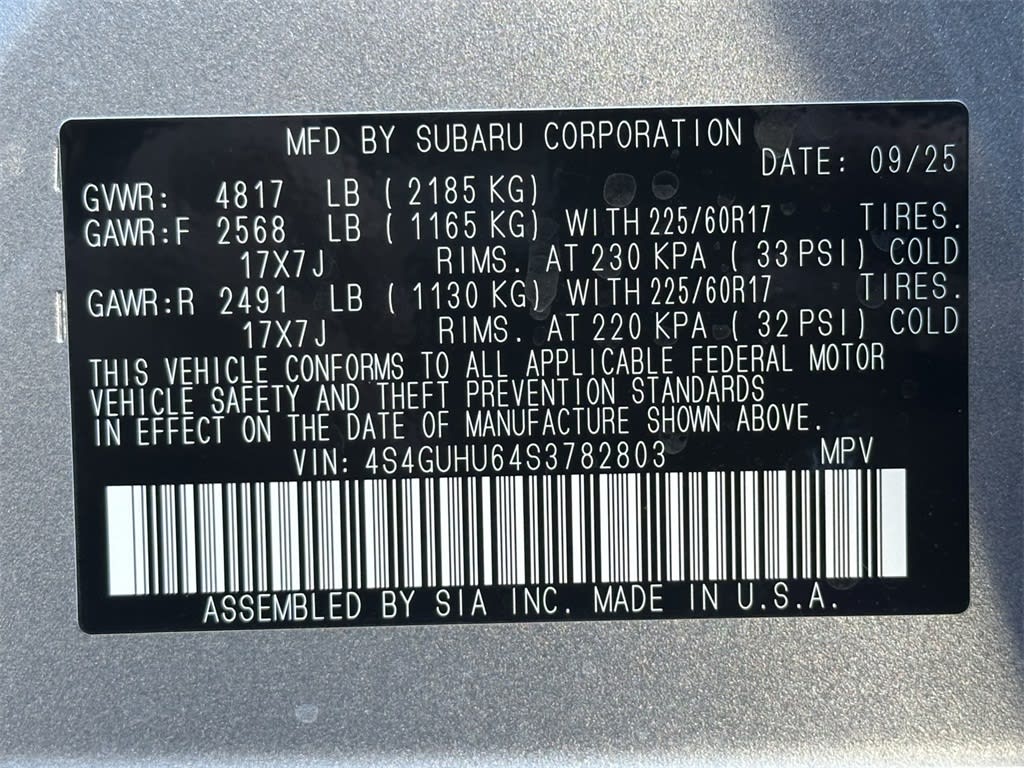 Thumbnail: 2025 Subaru Crosstrek - 17