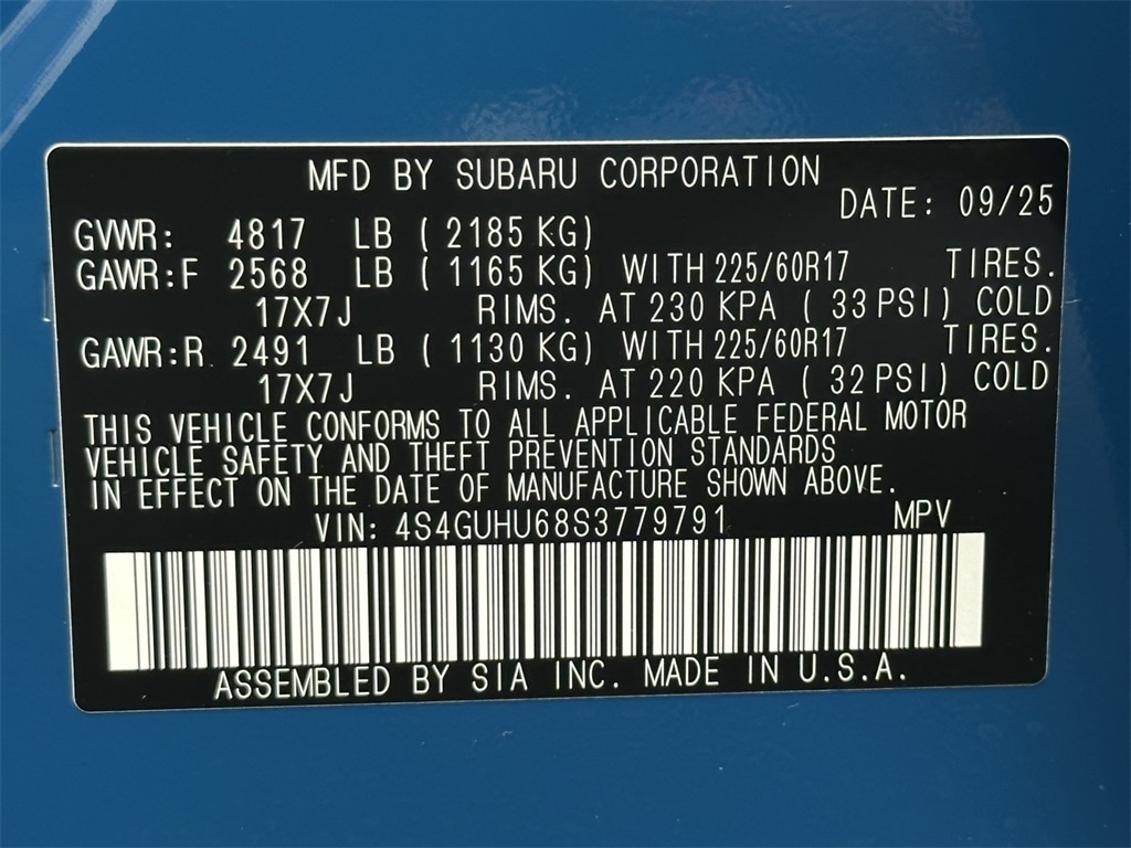 Thumbnail: 2025 Subaru Crosstrek - 18