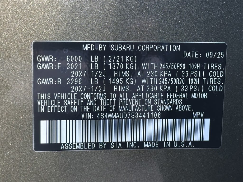 Thumbnail: 2025 Subaru Ascent - 19