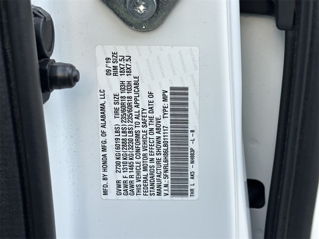 Thumbnail: 2020 Honda Odyssey - 18