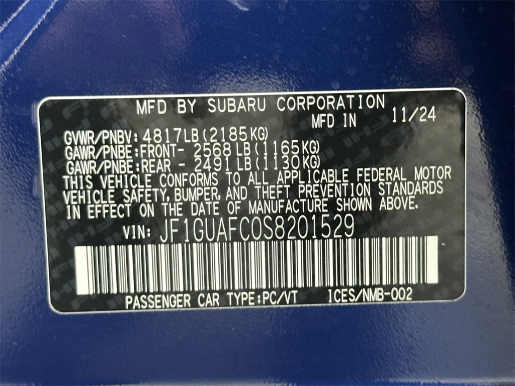 2025 Subaru Impreza Sport 19