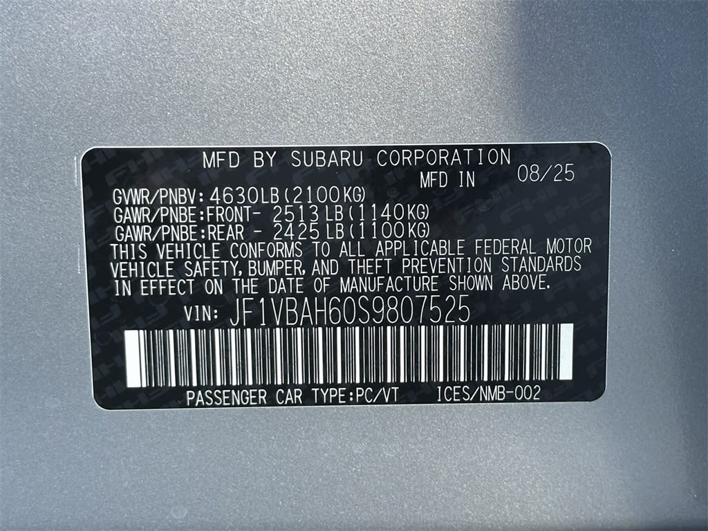 Thumbnail: 2025 Subaru WRX - 18