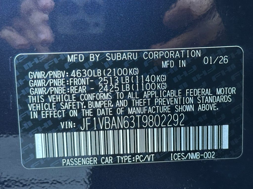 Thumbnail: 2026 Subaru WRX - 18