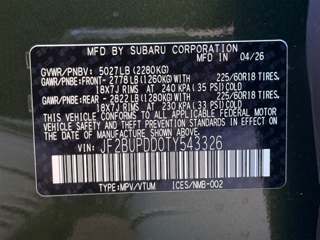 Thumbnail: 2026 Subaru Outback - 18