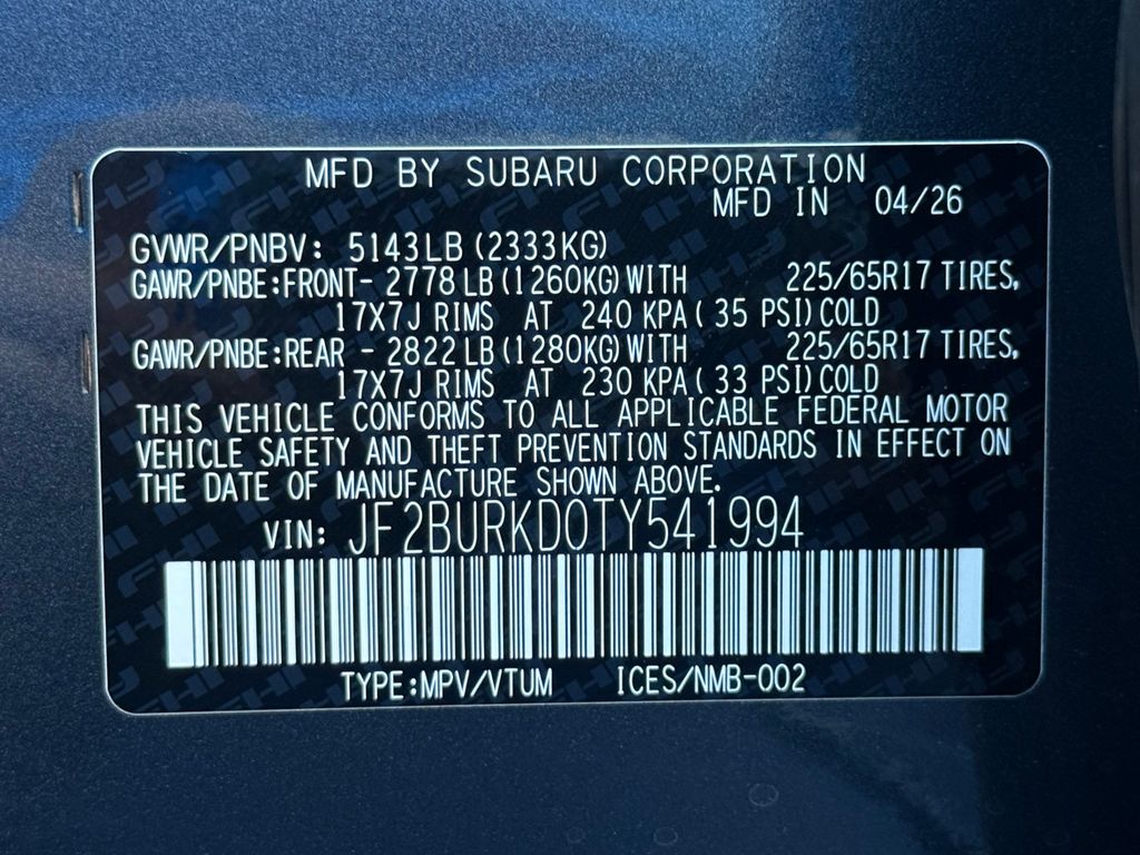 Thumbnail: 2026 Subaru Outback - 19
