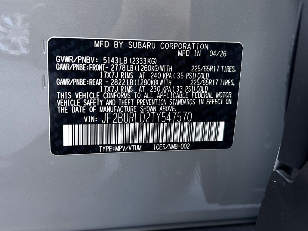 Thumbnail: 2026 Subaru Outback - 18