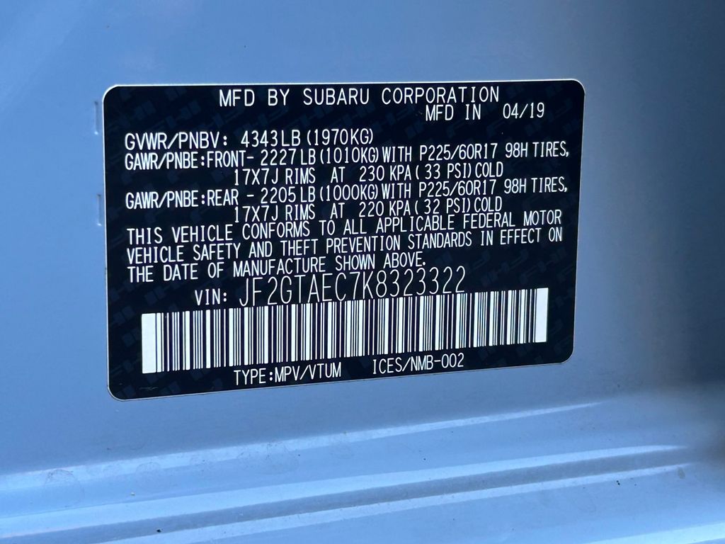 Thumbnail: 2019 Subaru Crosstrek - 19