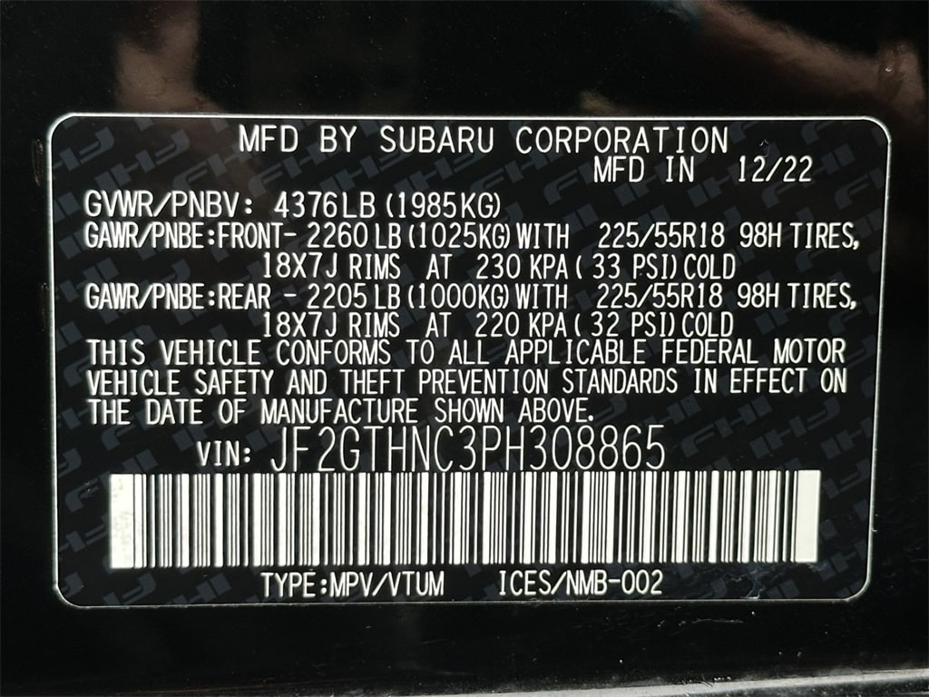 Thumbnail: 2023 Subaru Crosstrek - 19