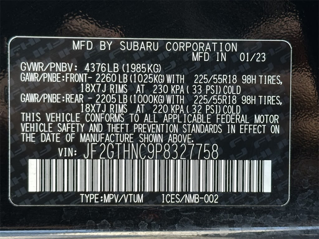 Thumbnail: 2023 Subaru Crosstrek - 18