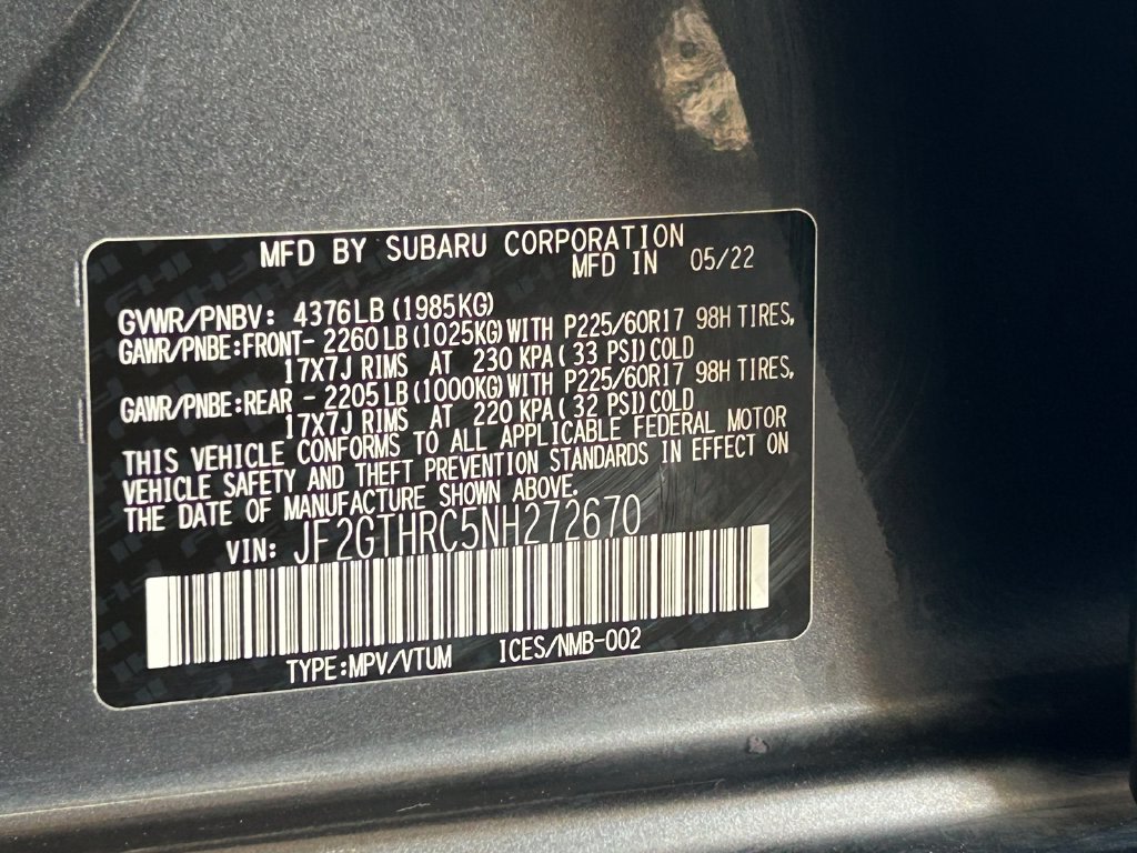 Thumbnail: 2022 Subaru Crosstrek - 15