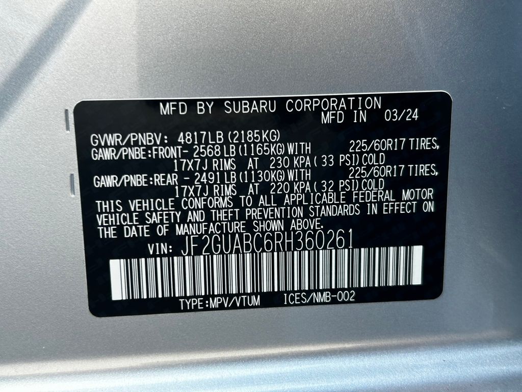 Thumbnail: 2024 Subaru Crosstrek - 19