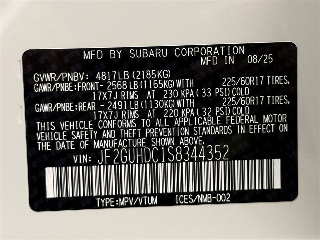 Thumbnail: 2025 Subaru Crosstrek - 18