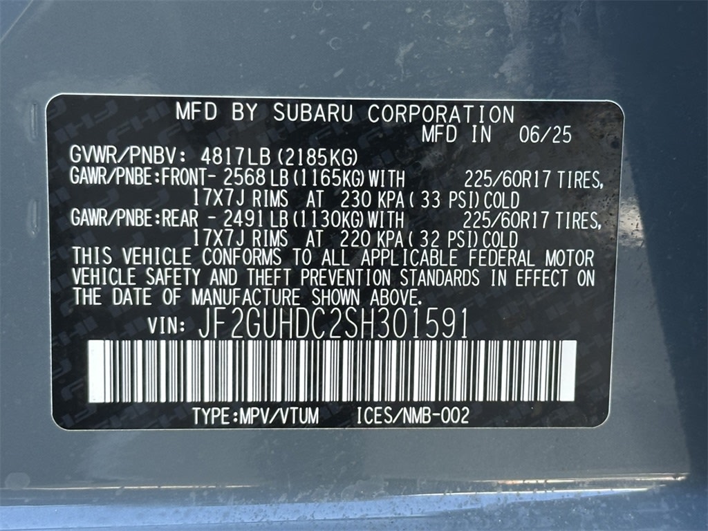 Thumbnail: 2025 Subaru Crosstrek - 19