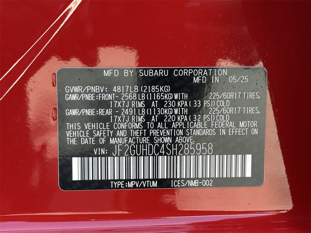 Thumbnail: 2025 Subaru Crosstrek - 18