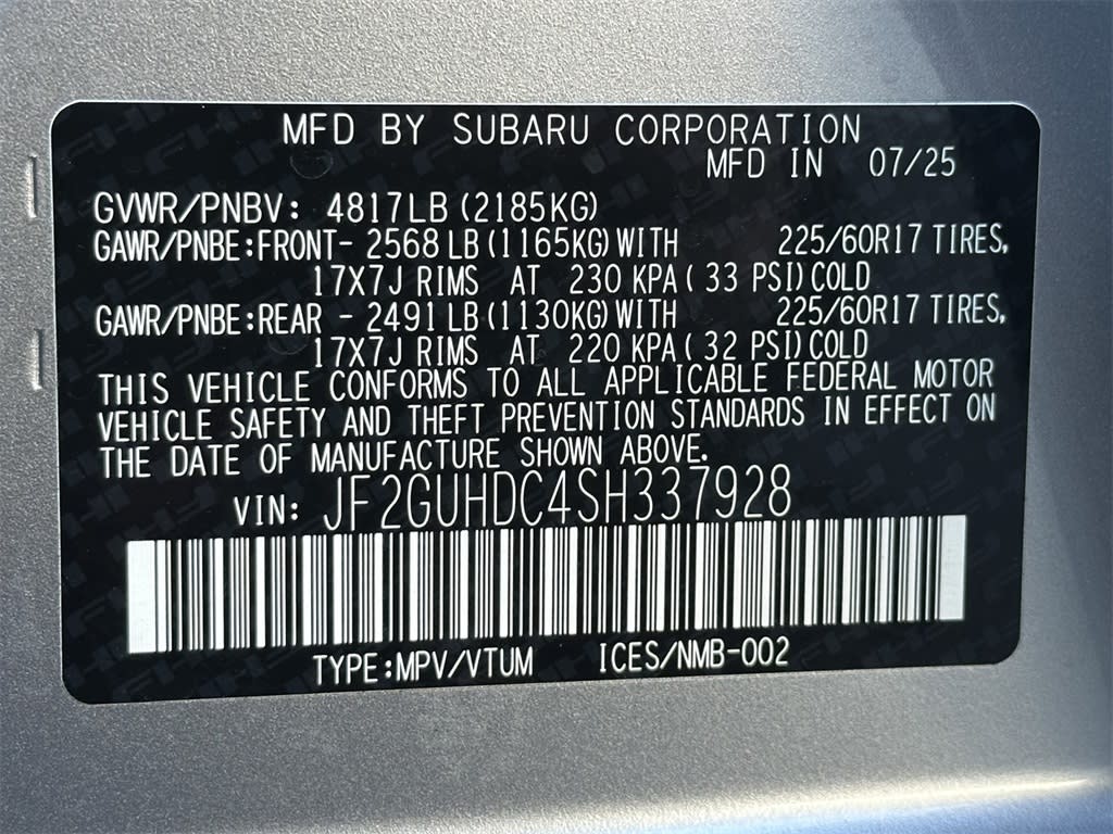 Thumbnail: 2025 Subaru Crosstrek - 18