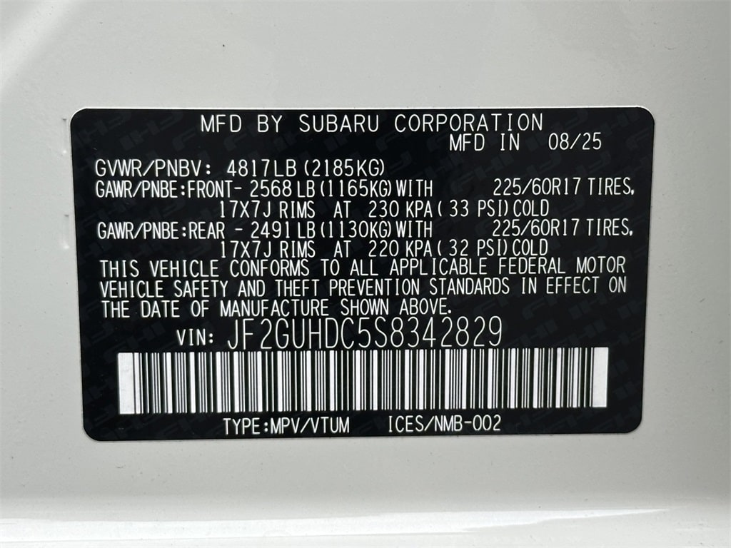 Thumbnail: 2025 Subaru Crosstrek - 18