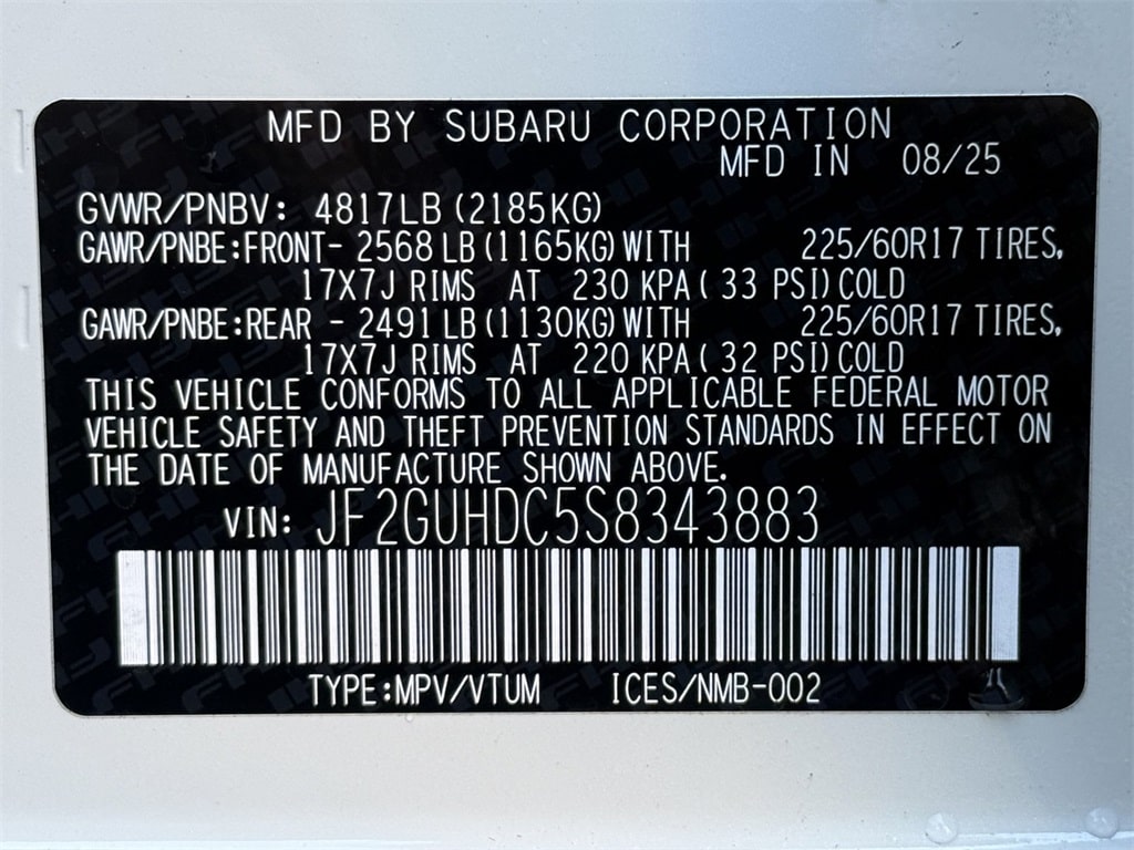 Thumbnail: 2025 Subaru Crosstrek - 18