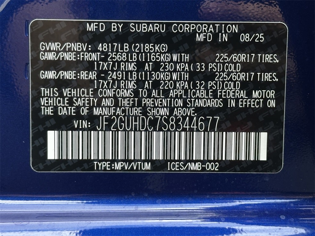 Thumbnail: 2025 Subaru Crosstrek - 17